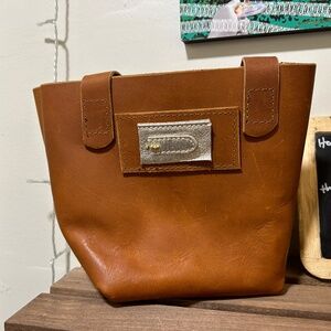 Small handmade leather bags